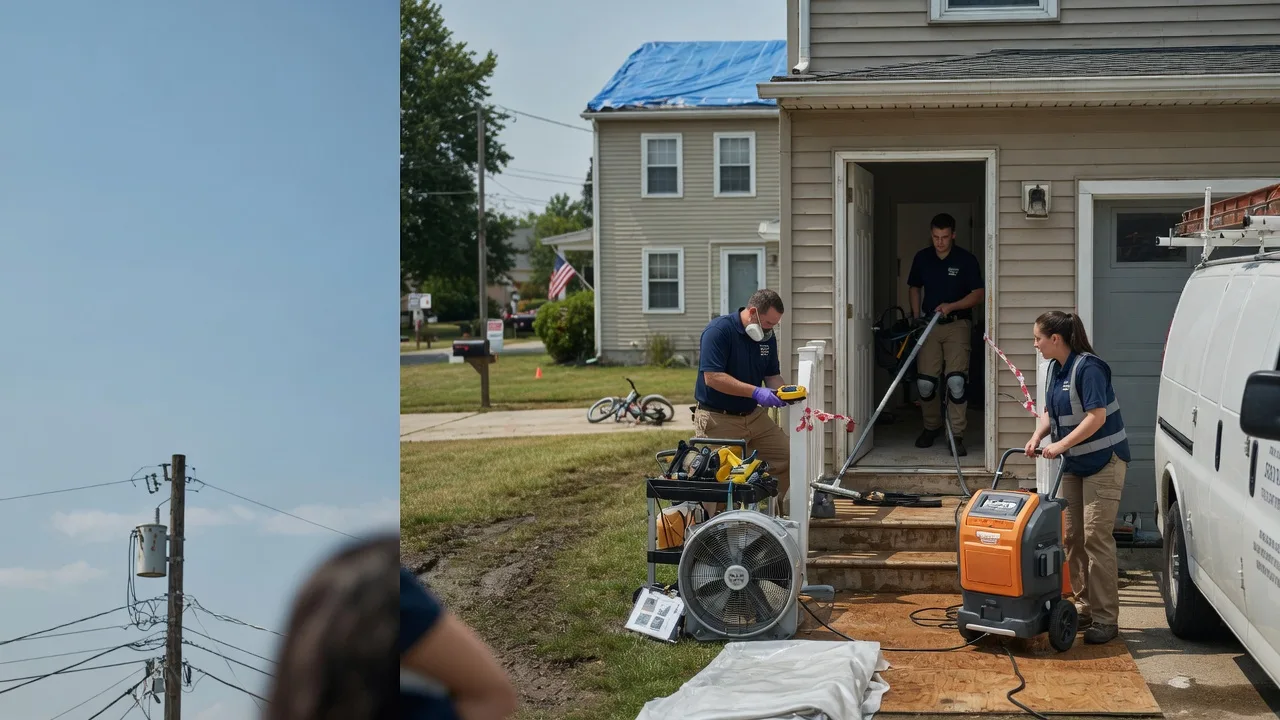 Water Damage Repair in Bryson, TX near me